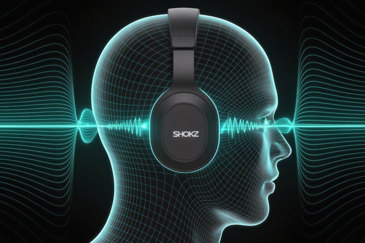 Diagram of bone conduction technology
